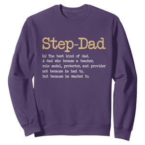 Stepdad Gifts Sweatshirt Step Dad Definition Bonus Dad Fathers Day