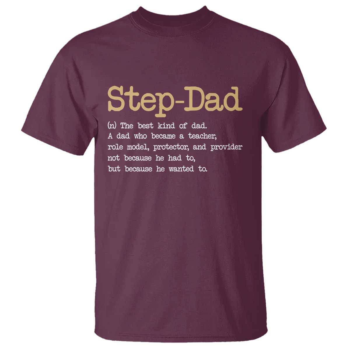 Stepdad Gifts T Shirt Step Dad Definition Bonus Dad Fathers Day