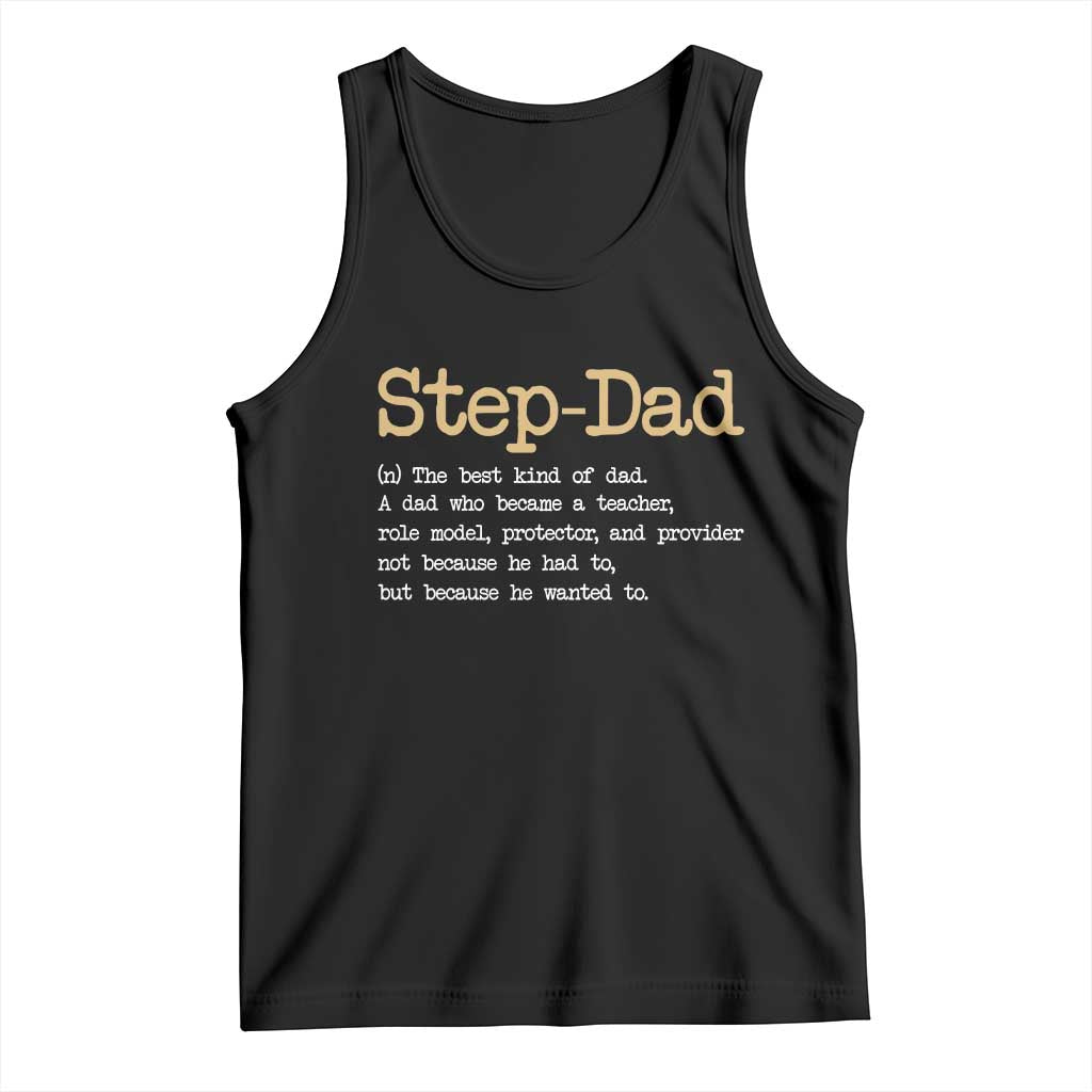 Stepdad Gifts Tank Top Step Dad Definition Bonus Dad Fathers Day