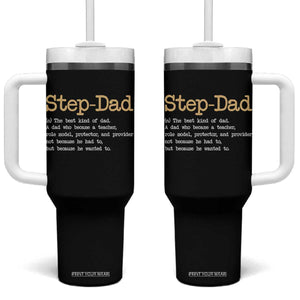 Stepdad Gifts Tumbler With Handle Step Dad Definition Bonus Dad Fathers Day