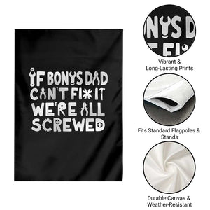 Funny Stepdad Gifts Garden Flag If Bonus Dad Cant Fix It Stepfather Fathers Day
