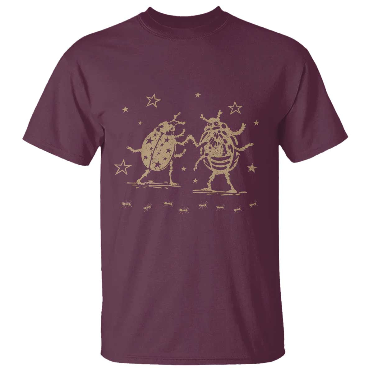 Dancing Lady Bugs Happy Little Insects Nature Lovers T Shirt