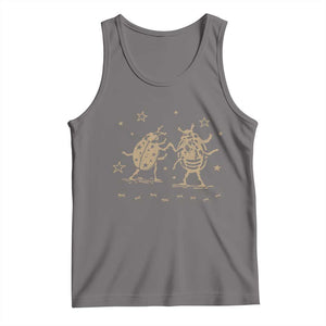 Dancing Lady Bugs Happy Little Insects Nature Lovers Tank Top