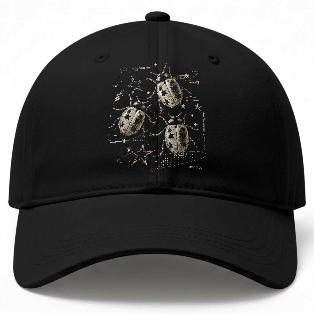 Cute Ladybug Y2k Grunge 2000s Alt 90s Vintage Star Dots Teen Baseball Cap TS10 Print Your Wear