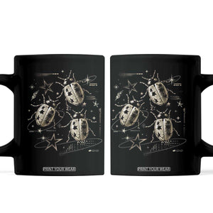 Cute Ladybug Y2k Grunge 2000s Alt 90s Vintage Star Dots Teen Coffee Mug