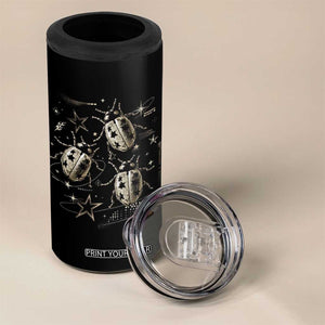 Cute Ladybug Y2k Grunge 2000s Alt 90s Vintage Star Dots Teen 4 in 1 Can Cooler Tumbler