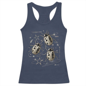 Cute Ladybug Y2k Grunge 2000s Alt 90s Vintage Star Dots Teen Racerback Tank Top