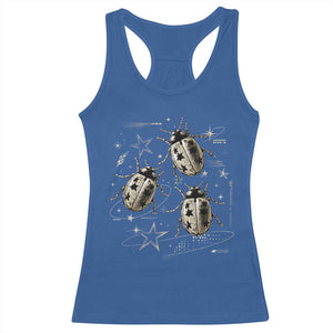 Cute Ladybug Y2k Grunge 2000s Alt 90s Vintage Star Dots Teen Racerback Tank Top