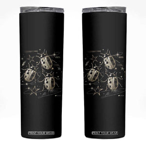 Cute Ladybug Y2k Grunge 2000s Alt 90s Vintage Star Dots Teen Skinny Tumbler
