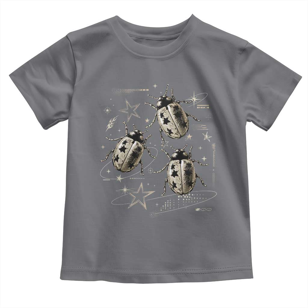 Cute Ladybug Y2k Grunge 2000s Alt 90s Vintage Star Dots Teen Toddler T Shirt