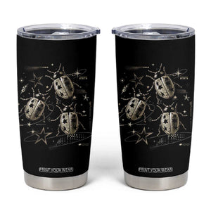 Cute Ladybug Y2k Grunge 2000s Alt 90s Vintage Star Dots Teen Tumbler Cup