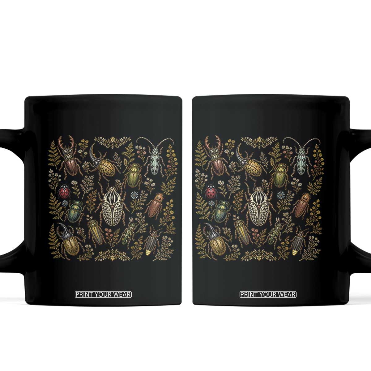 Insect Bug Collection Collector Entomologist Entomology Coffee Mug TS10 Black Print Your Wear