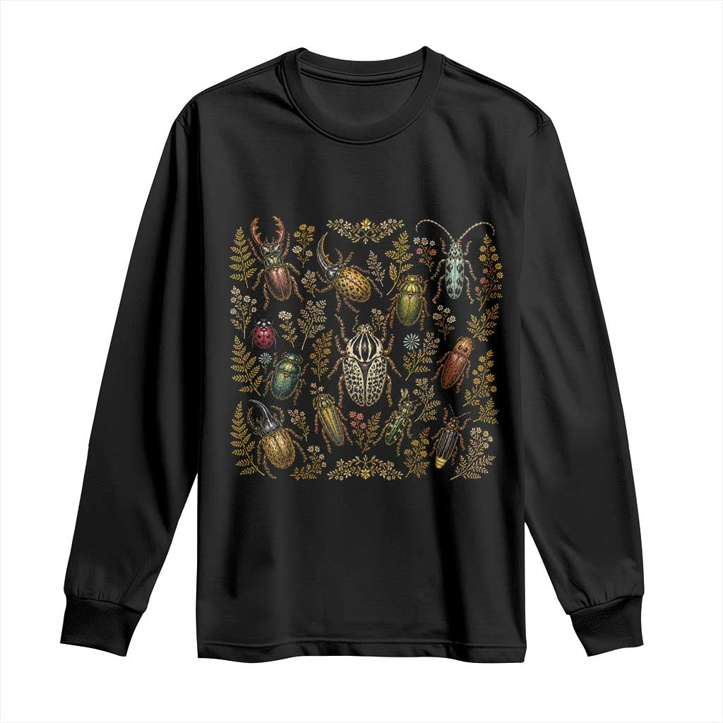 Insect Bug Collection Collector Entomologist Entomology Long Sleeve Shirt TS10 Black Print Your Wear
