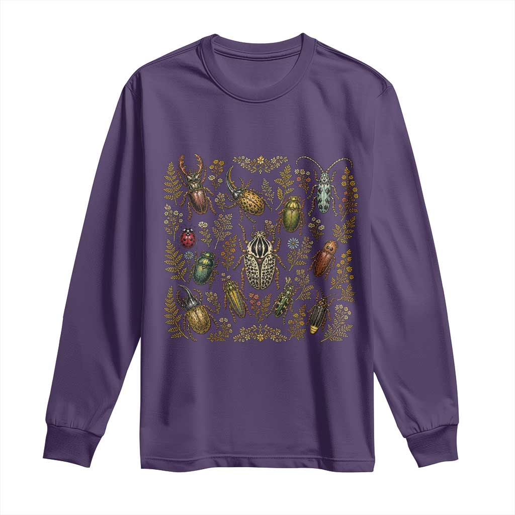 Insect Bug Collection Collector Entomologist Entomology Long Sleeve Shirt