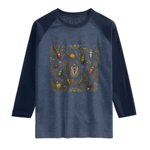 Insect Bug Collection Collector Entomologist Entomology Raglan Shirt