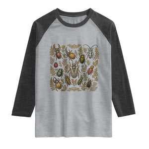 Insect Bug Collection Collector Entomologist Entomology Raglan Shirt