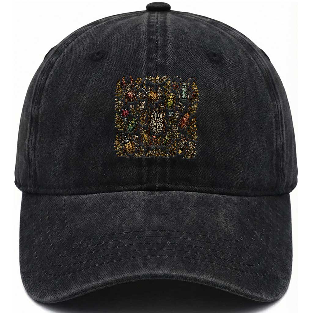 Insect Bug Collection Collector Entomologist Entomology Washed Cotton Baseball Cap TS10 Print Your Wear