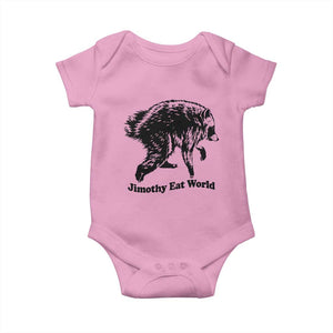Jimothy Eat World Funny Viral Raccoon Seattle Trash Panda Baby Onesie