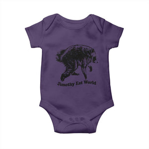 Jimothy Eat World Funny Viral Raccoon Seattle Trash Panda Baby Onesie