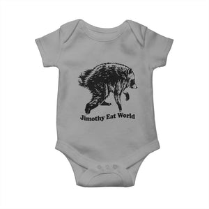 Jimothy Eat World Funny Viral Raccoon Seattle Trash Panda Baby Onesie