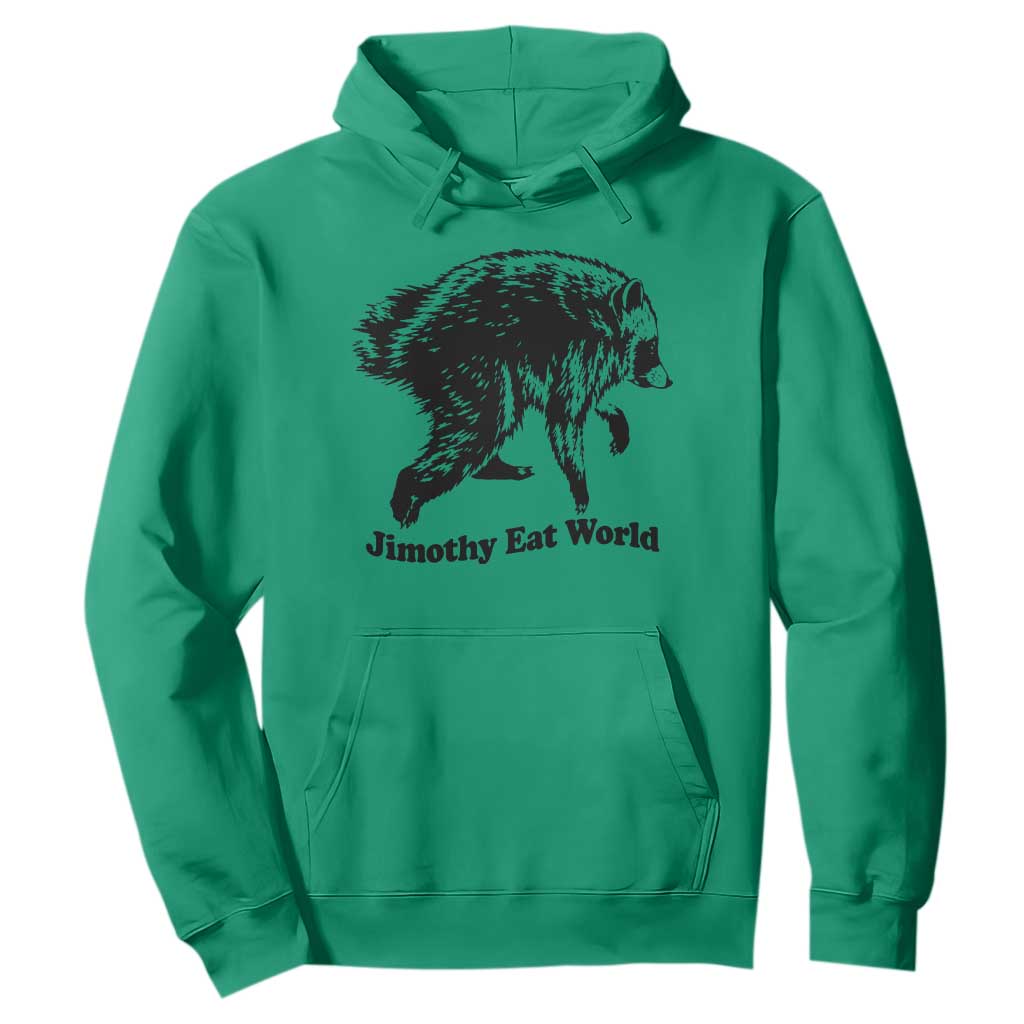Jimothy Eat World Funny Viral Raccoon Seattle Trash Panda Hoodie