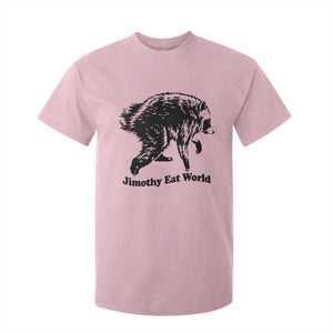 Jimothy Eat World Funny Viral Raccoon Seattle Trash Panda T Shirt For Kid
