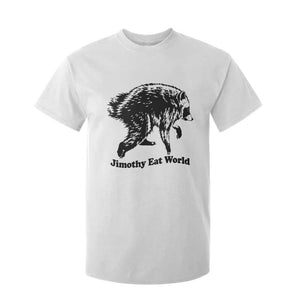 Jimothy Eat World Funny Viral Raccoon Seattle Trash Panda T Shirt For Kid