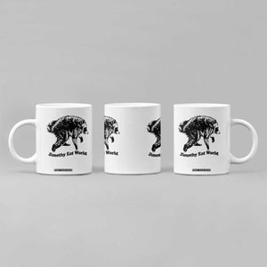 Jimothy Eat World Funny Viral Raccoon Seattle Trash Panda Coffee Mug