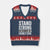 Stand Strong in Honor of Charlie Kirk V-Neck Knit Sweater Vest TS10 Navy Red Print Your Wear