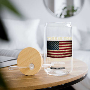 Retro This is The Turning Point Glass Can Vintage USA Freedom Patriotic America Flag TS10 Print Your Wear