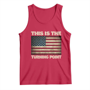 Retro This is The Turning Point Tank Top Vintage USA Freedom Patriotic America Flag TS10 Red Print Your Wear