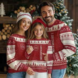 I Am Charlie Kirk Ugly Christmas Sweater Freedom Vintage Old American Flag Patriotic 1776 TS10 Red Beige Print Your Wear