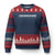I Am Charlie Kirk Ugly Christmas Sweater Freedom A True Patriot Patriotic USA TS10 Navy Red Print Your Wear
