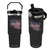 Charlie Kirk Memorial Flip Straw Tumbler Erika Kirk Quote Patriotism Faith Gods Merciful Love TS10 One Size: 30 oz Black Print Your Wear