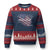Charlie Kirk Memorial Ugly Christmas Sweater Erika Kirk Quote Patriotism Faith Gods Merciful Love TS10 Navy Red Print Your Wear