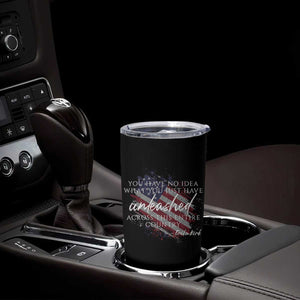 Charlie Kirk Memorial Tumbler Cup Erika Kirk Quote Patriotism Faith Gods Merciful Love TS10 Print Your Wear