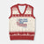 Charlie Kirk V-Neck Knit Sweater Vest Fear Not Mens Christian Memorial Tribute Charlie Cross US Flag TS10 Beige Red Print Your Wear