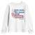 Charlie Kirk Youth Sweatshirt Fear Not Mens Christian Memorial Tribute Charlie Cross US Flag TS10 White Print Your Wear