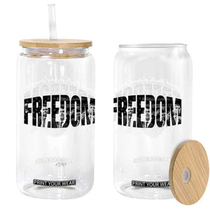 Charlie Kirk Freedom Glass Can A True Patriot Patriotic American TS10 Print Your Wear
