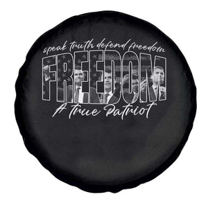 Charlie Kirk Freedom Spare Tire Cover A True Patriot Patriotic American TS10 Print Your Wear