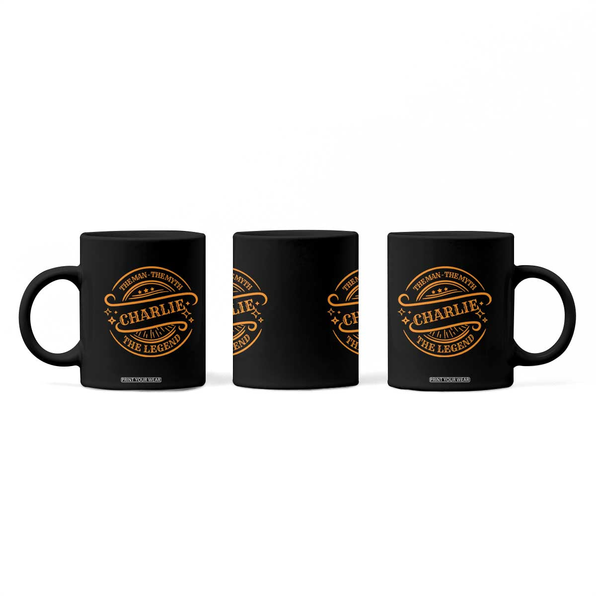Charlie Kirk Memorial Coffee Mug Vintage The Man The Myth The Legend TS10 Print Your Wear