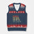 Retro Charlie The Man The Myth The Legend V-Neck Knit Sweater Vest TS10 Navy Red Print Your Wear