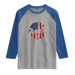 Charlie The Man The Myth The Legend Raglan Shirt Retro Vintage American Flag TS10 Sport Gray Royal Print Your Wear