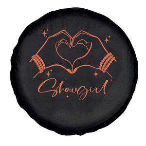 Heart Hands Showgirl Spare Tire Cover Girl Vintage 70's 80's Trendy Apparel TS10 Print Your Wear