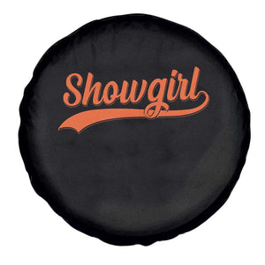 Showgirl Spare Tire Cover Varsity Script Vintage Sports Jersey Style TS10 Print Your Wear