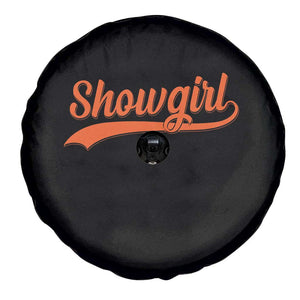 Showgirl Spare Tire Cover Varsity Script Vintage Sports Jersey Style TS10 Print Your Wear