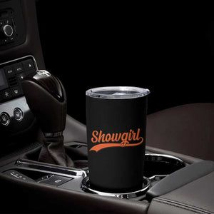 Showgirl Tumbler Cup Varsity Script Vintage Sports Jersey Style TS10 Print Your Wear