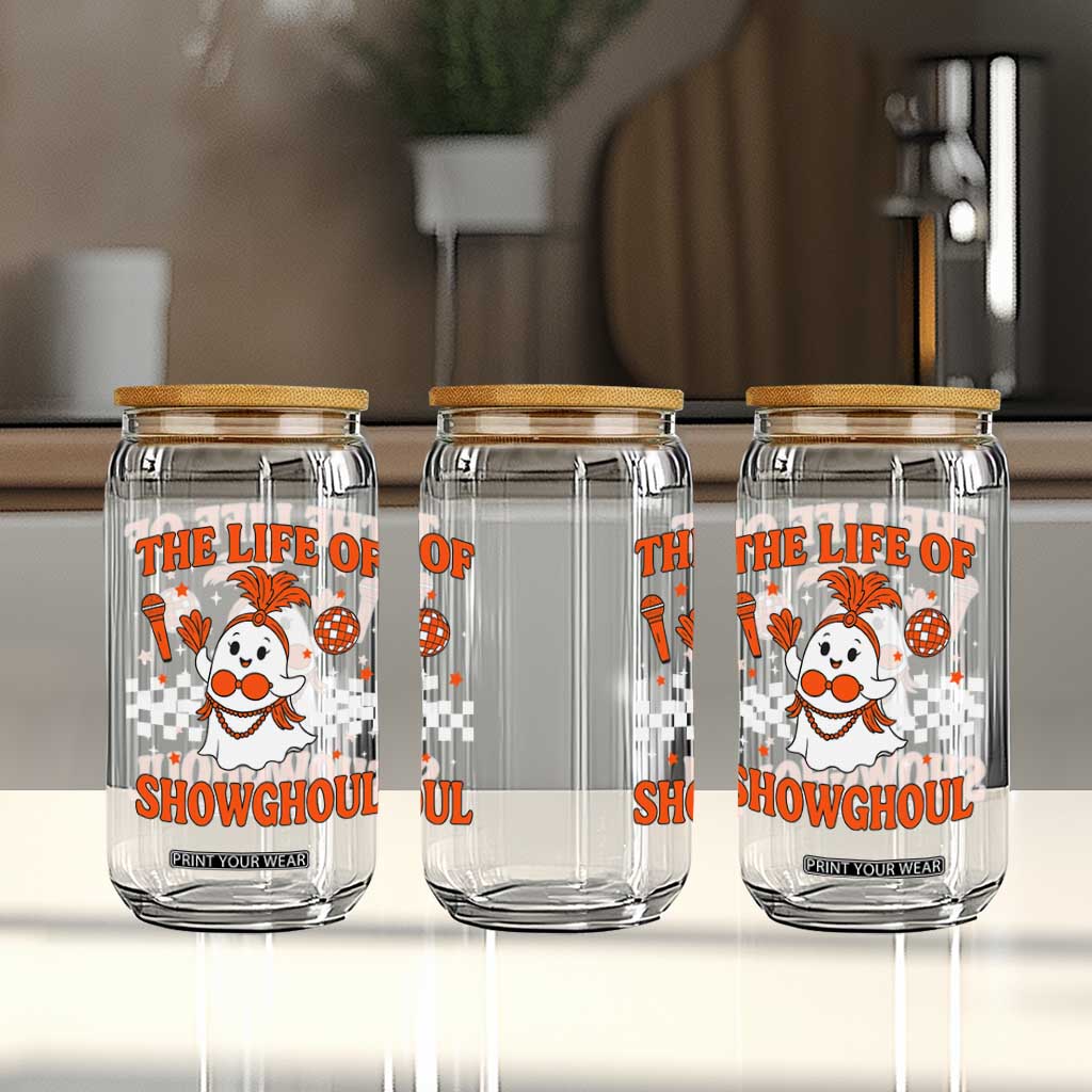 Funny Halloween Costume Showgirl Glass Can The Life of A Showghoul Cute Ghost TS10 Print Your Wear