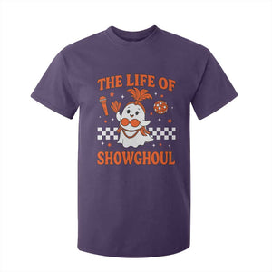 Funny Halloween Costume Showgirl T Shirt For Kid The Life of A Showghoul Cute Ghost TS10 Purple Print Your Wear