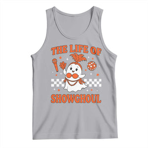 Funny Halloween Costume Showgirl Tank Top The Life of A Showghoul Cute Ghost TS10 Athletic Heather Print Your Wear
